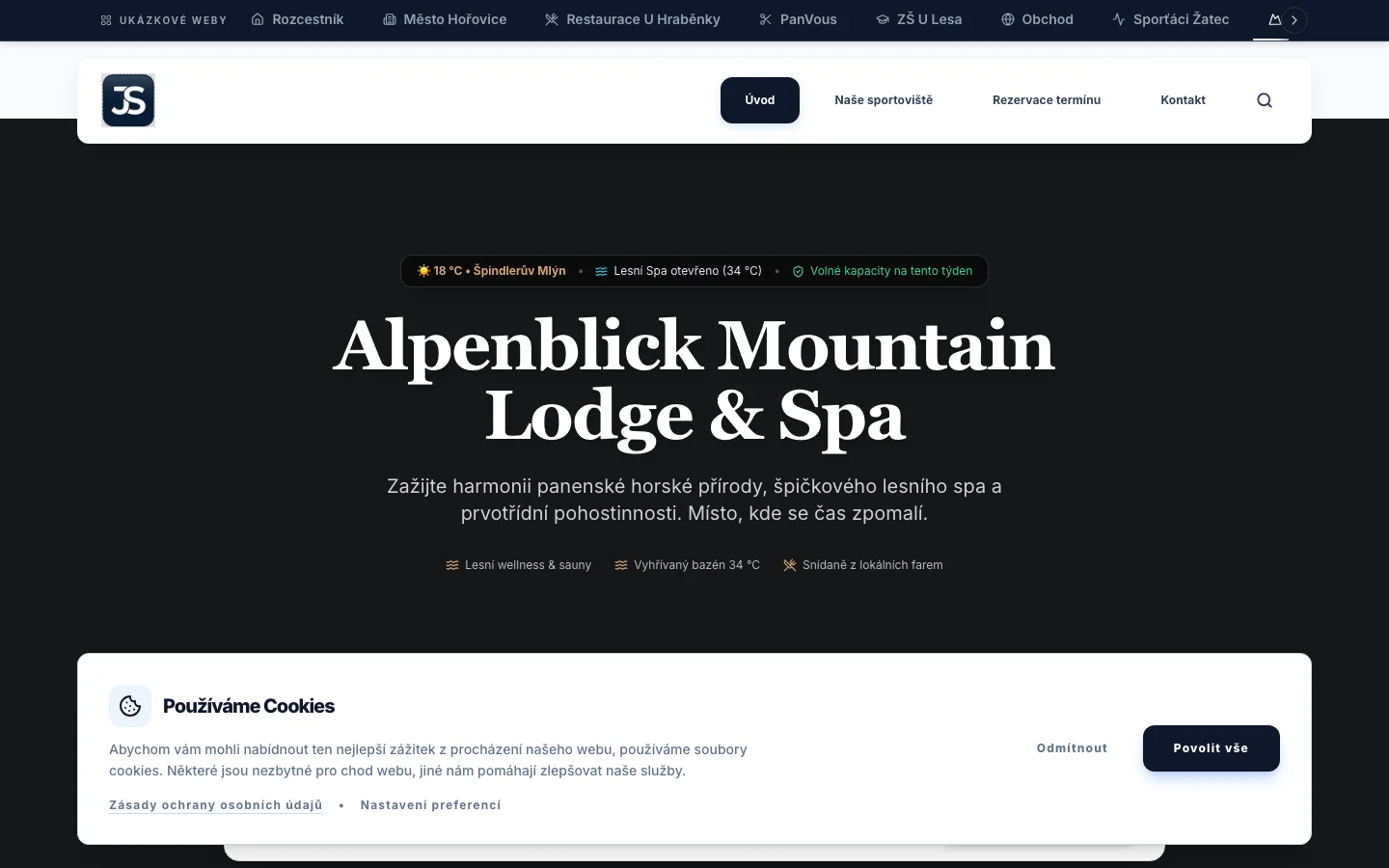 Web pro hotel